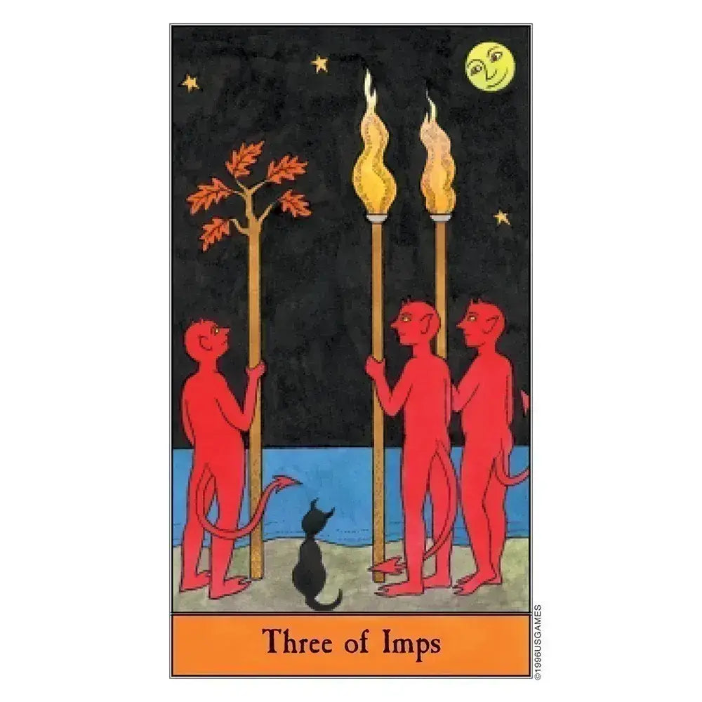 Halloween Tarot in A Tin