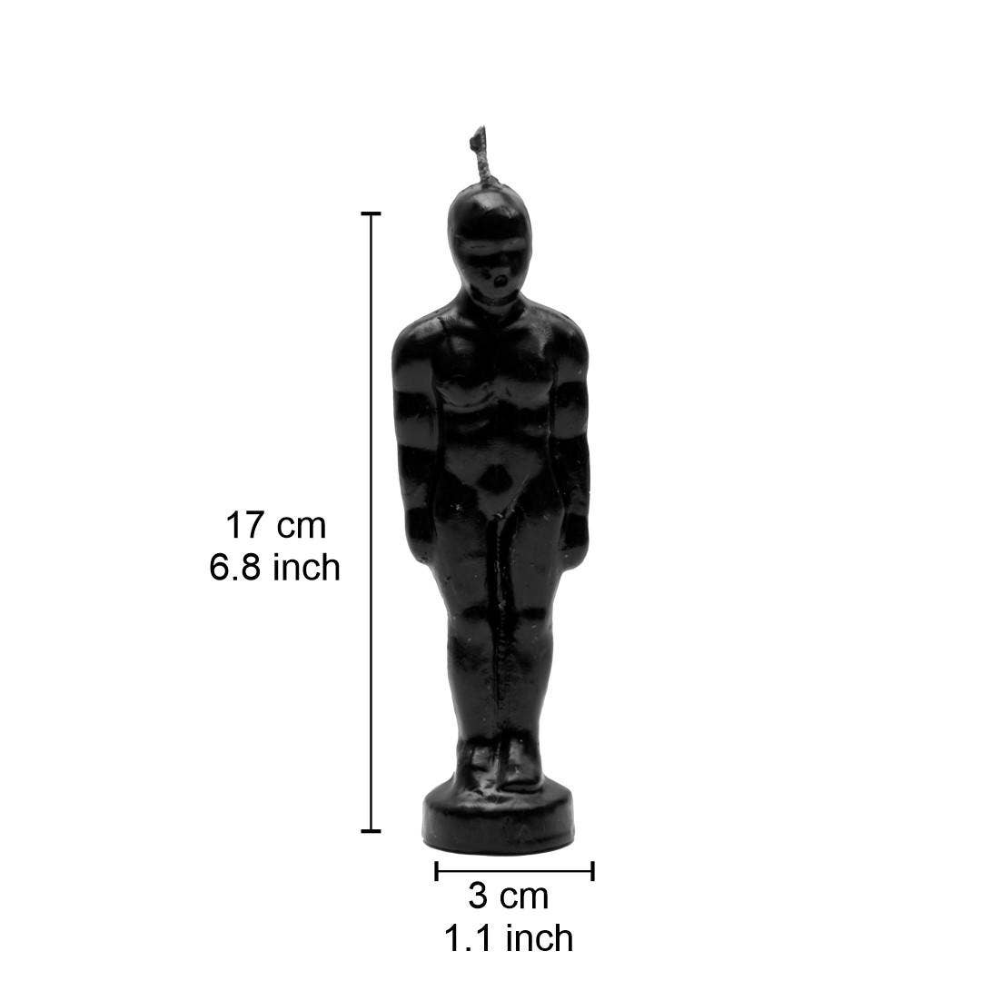 Black Man Figure Candle | Vrinda Ritual Candle