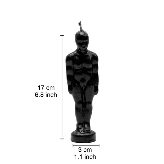 Black Man Figure Candle | Vrinda Ritual Candle