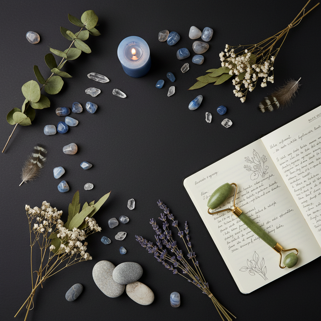 Finding Your Higher Self Flat Lay