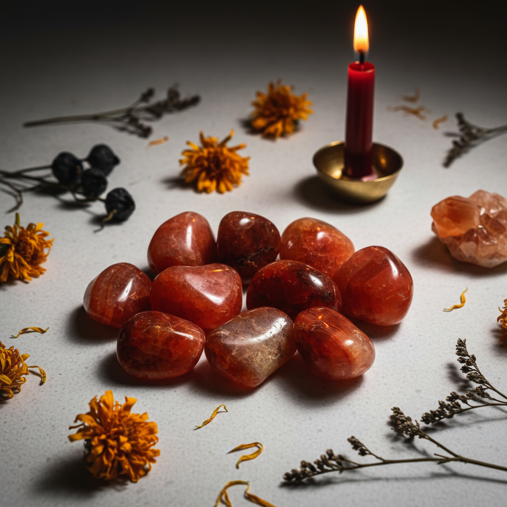 Fire Agate Cluster Hero Shot