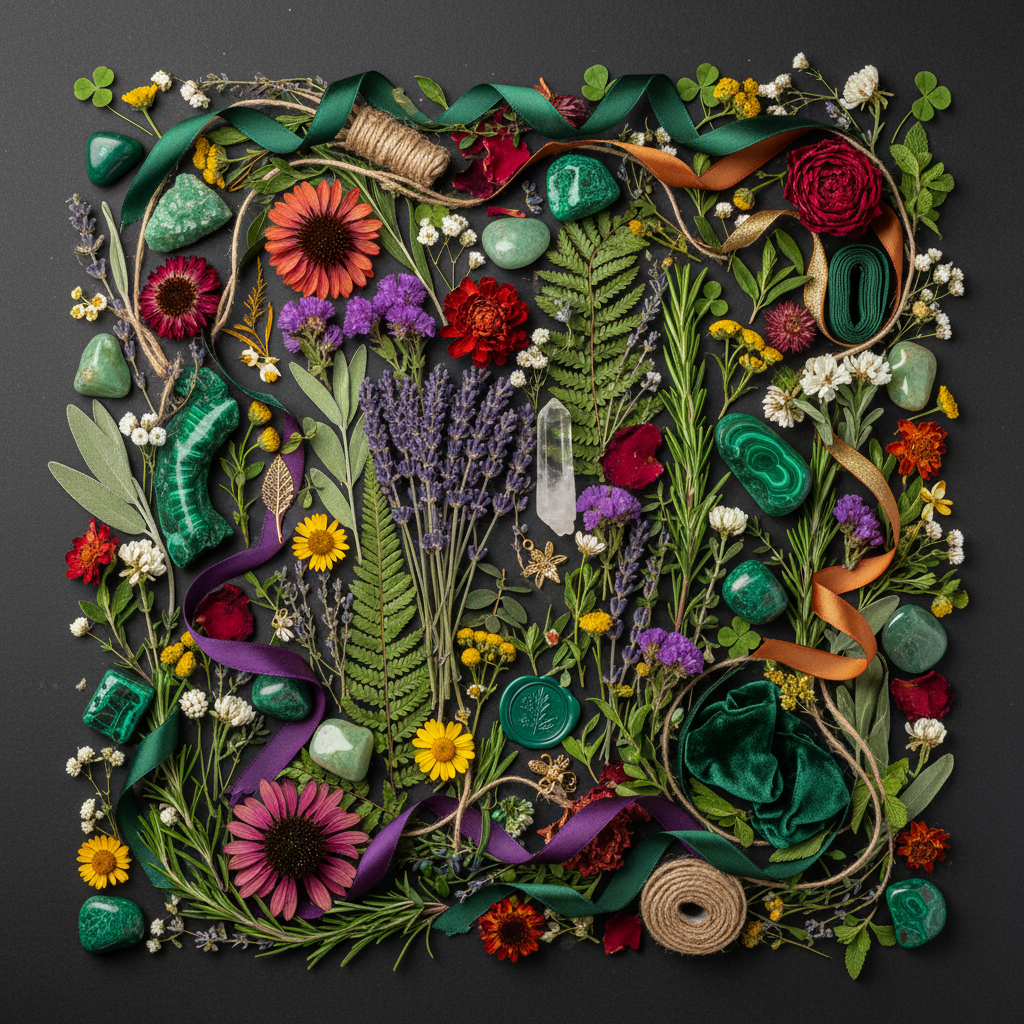 Flower Magic Flat Lay