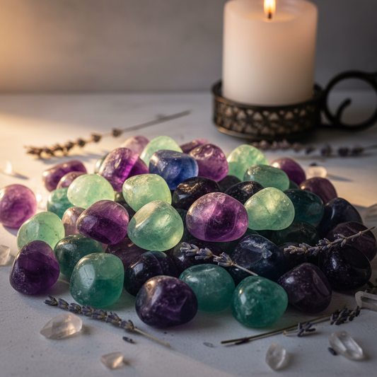 Fluorite Cluster Fresh