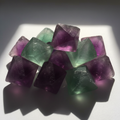 Fluorite Octahedron Cluster Cover Shot