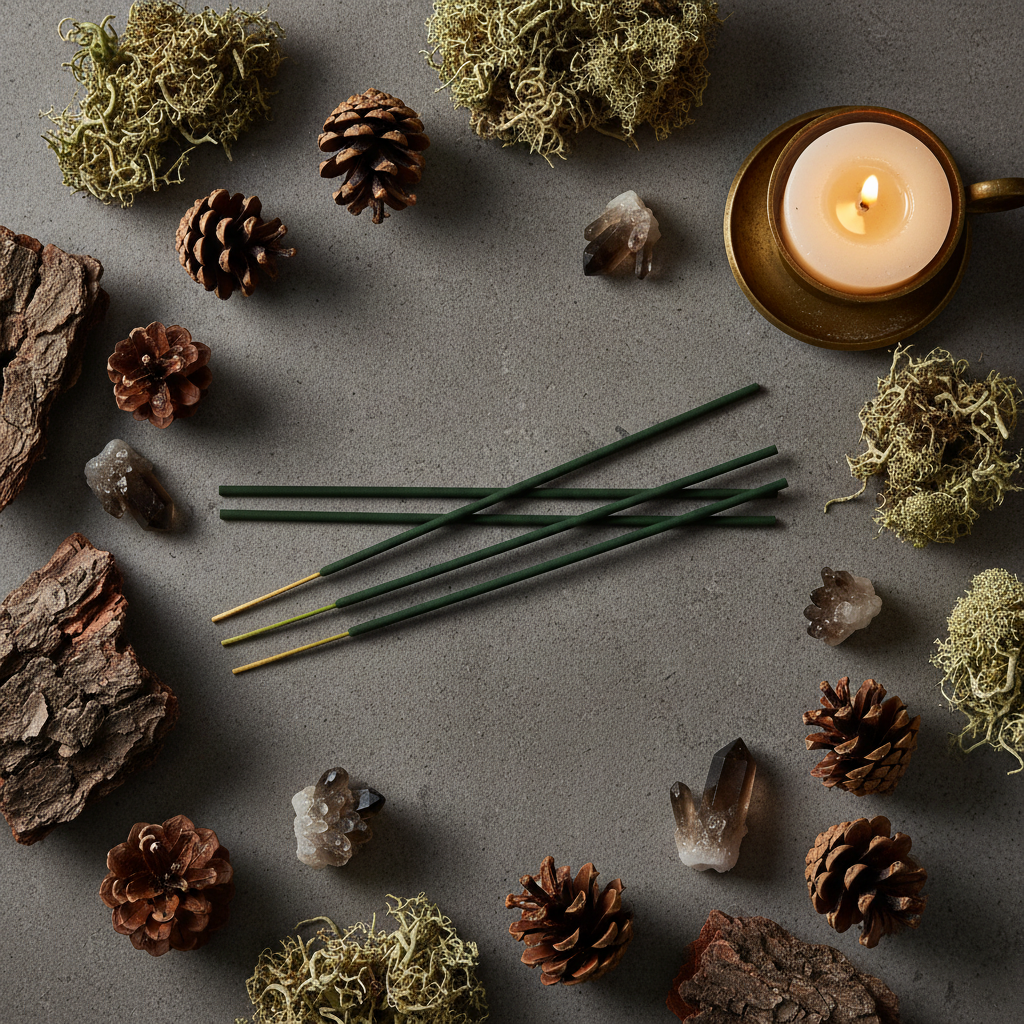 Forest Flat Lay Retry