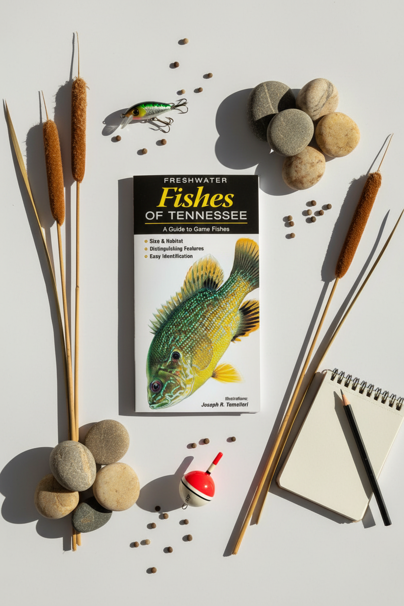 Freshwater Fishes of Tennessee Flat Lay