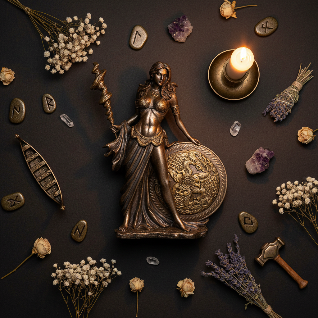 Frigga Flat Lay