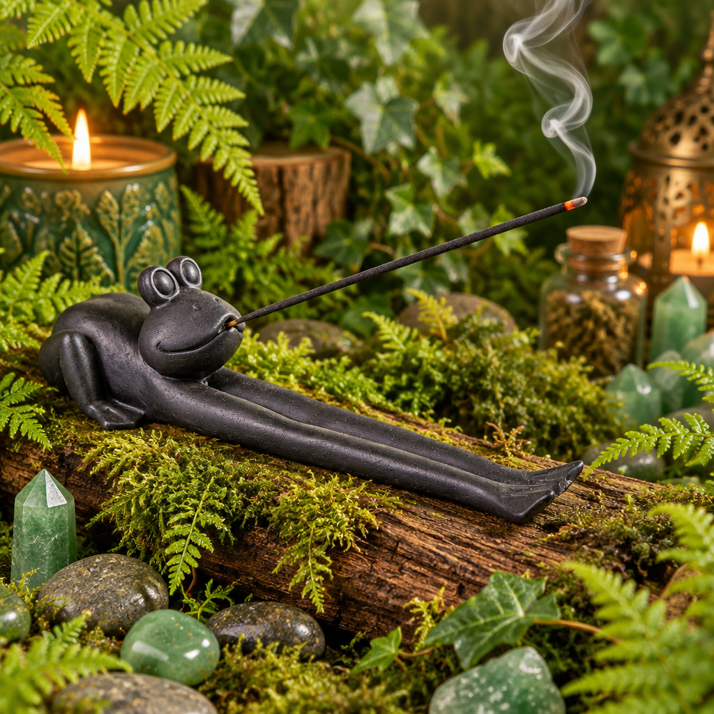 Frog Incense Holder Lifestyle