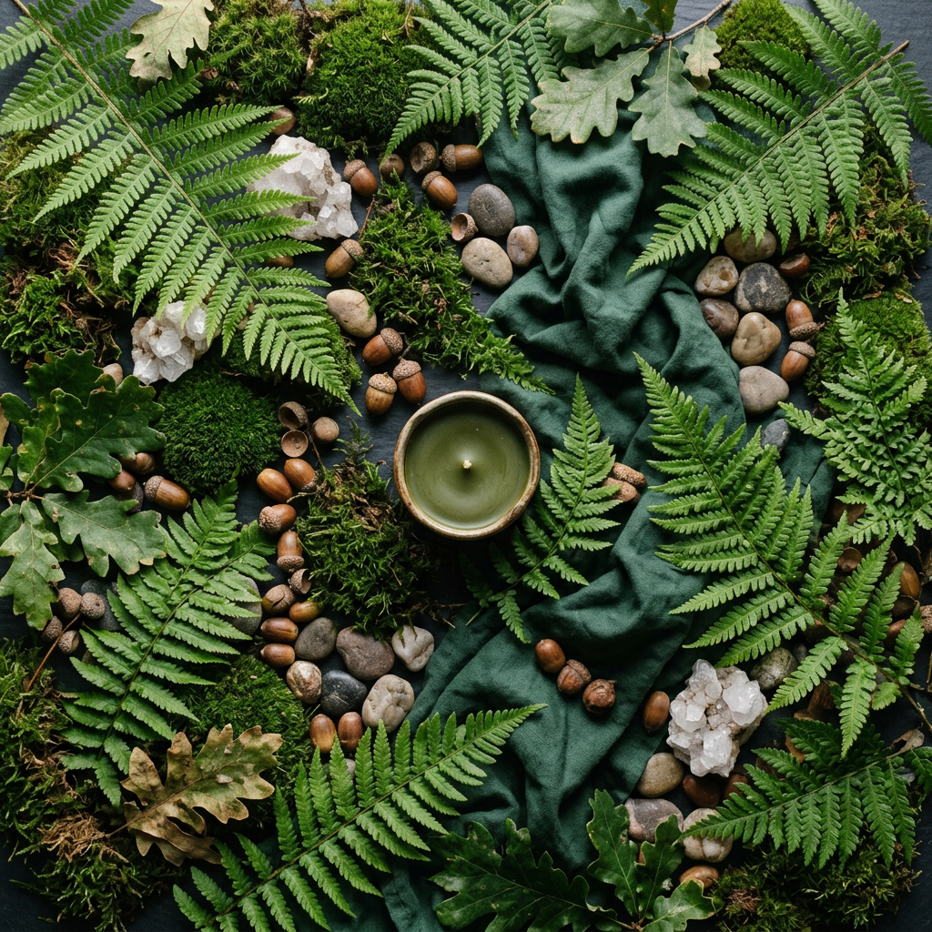 Gaia props-only flat lay