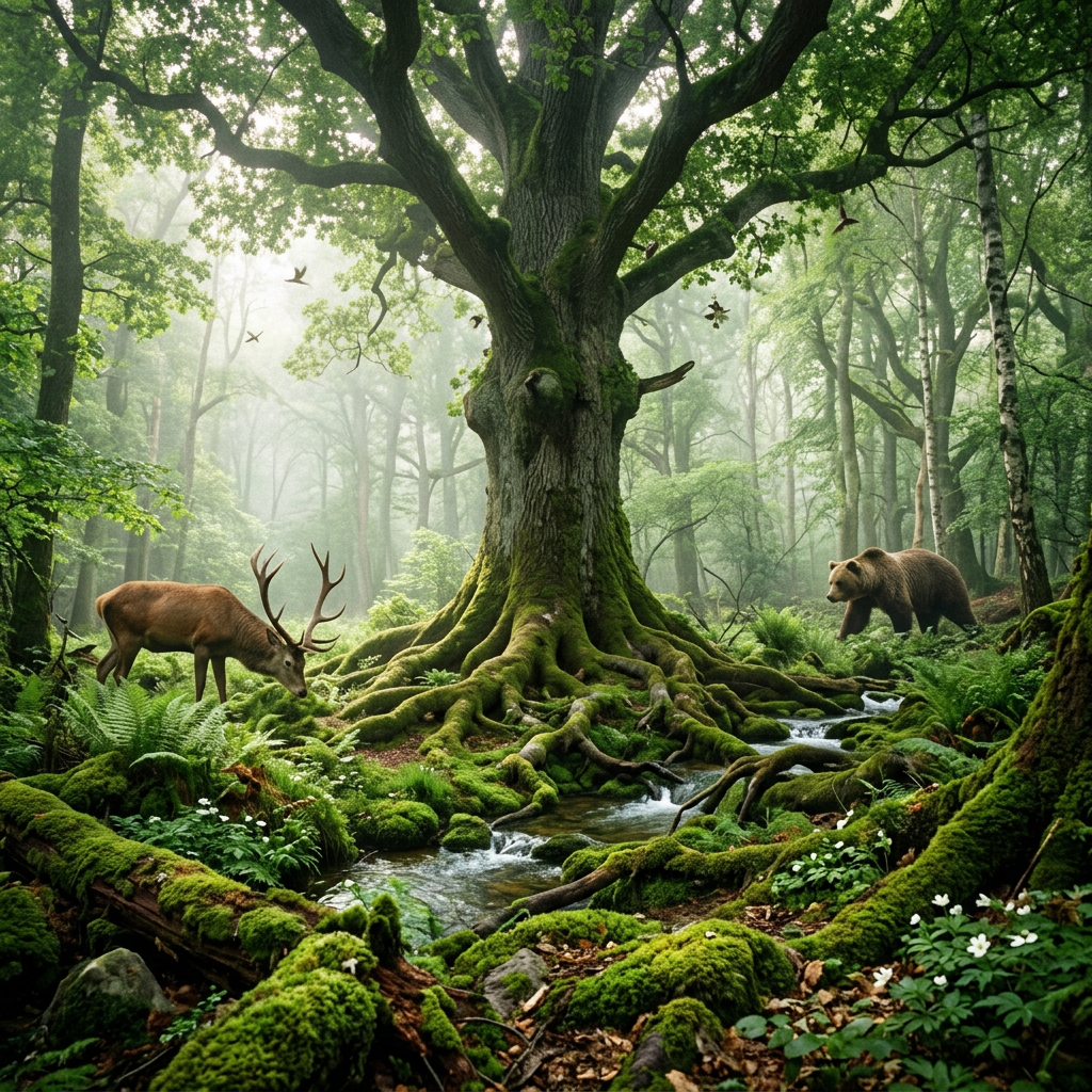 Gaia woodland lifestyle