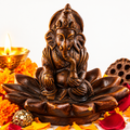 Ganesha Lotus Incense Holder Hero