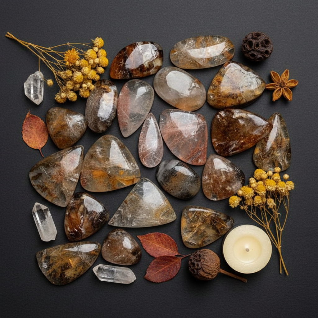 Garden Quartz Flat Lay