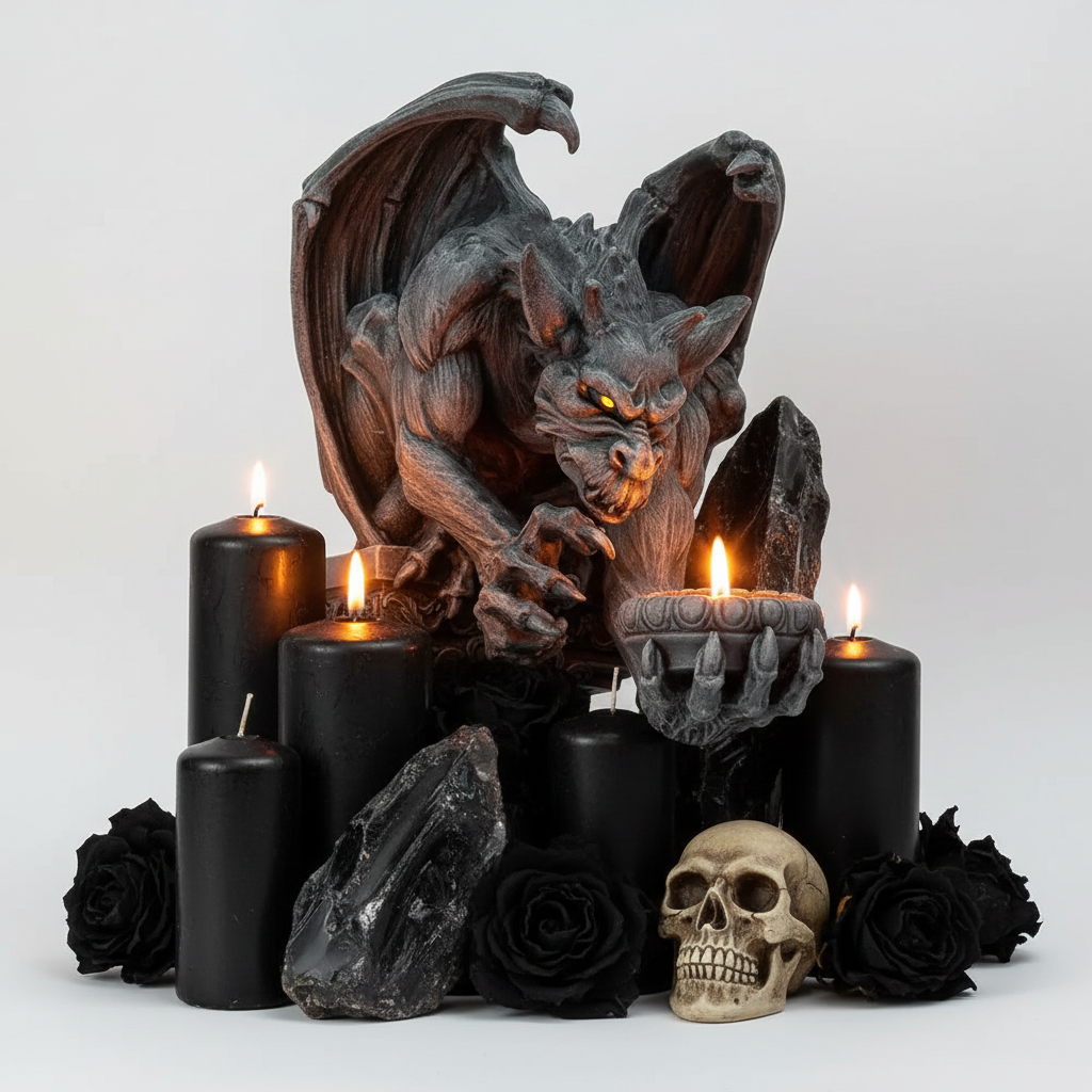Gargoyle Wall Candleholder - Hero