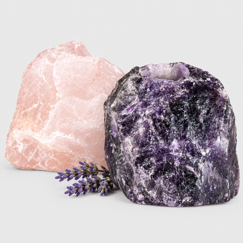 Gemstone candle holders hero