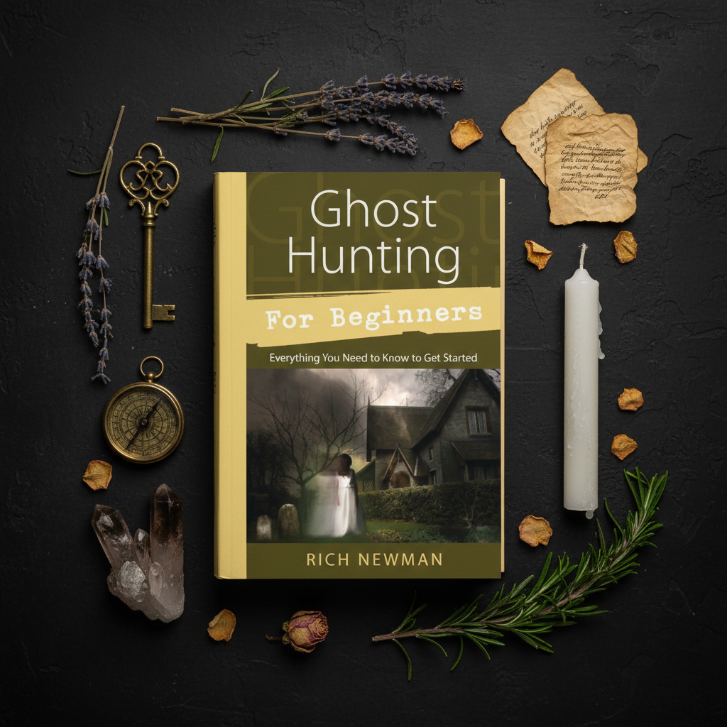 Ghost Hunting for Beginners - Flat Lay