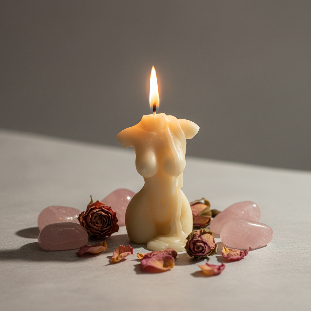 Goddess Body Candle Lifestyle