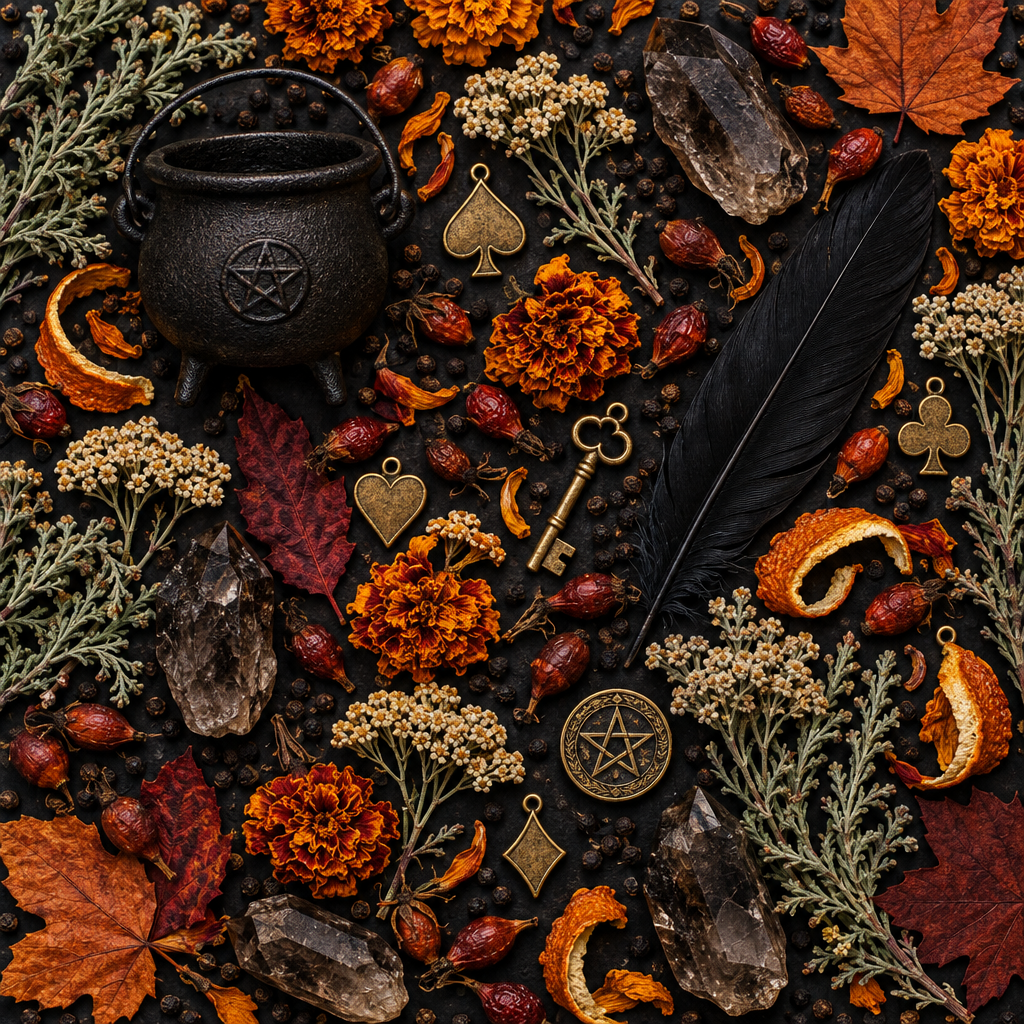 Gypsy Witch Flat Lay
