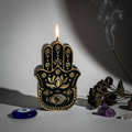 Hamsa Candle Lifestyle Shot