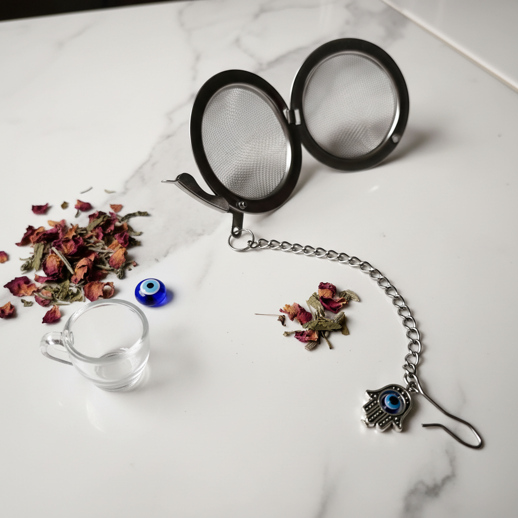 Hamsa Tea Ball Infuser Hero - Bright