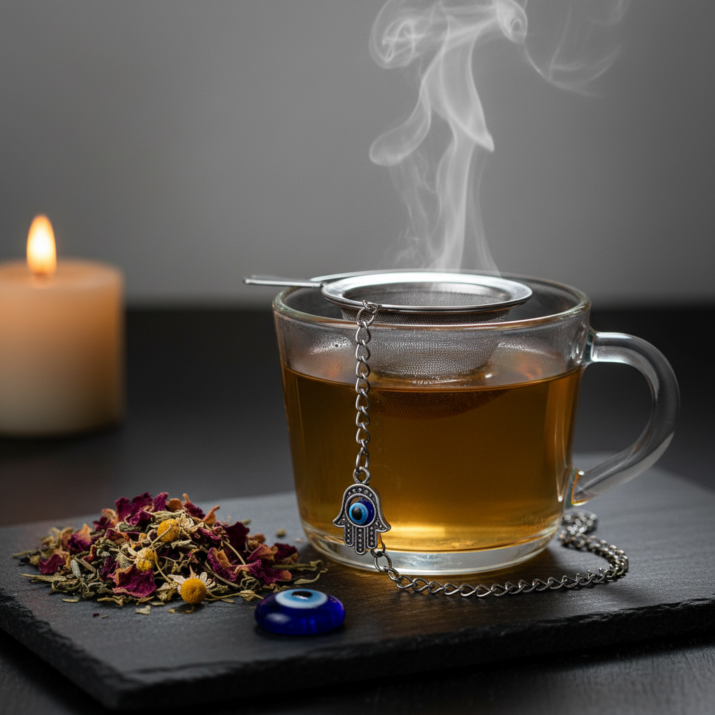 Hamsa Tea Ball Lifestyle