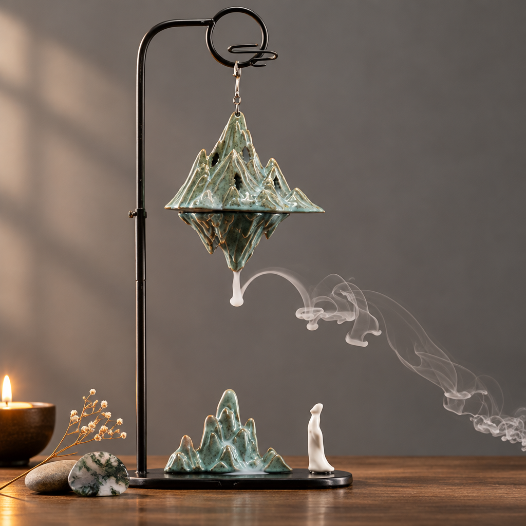 Hanging Inverted Mountain Burner Hero