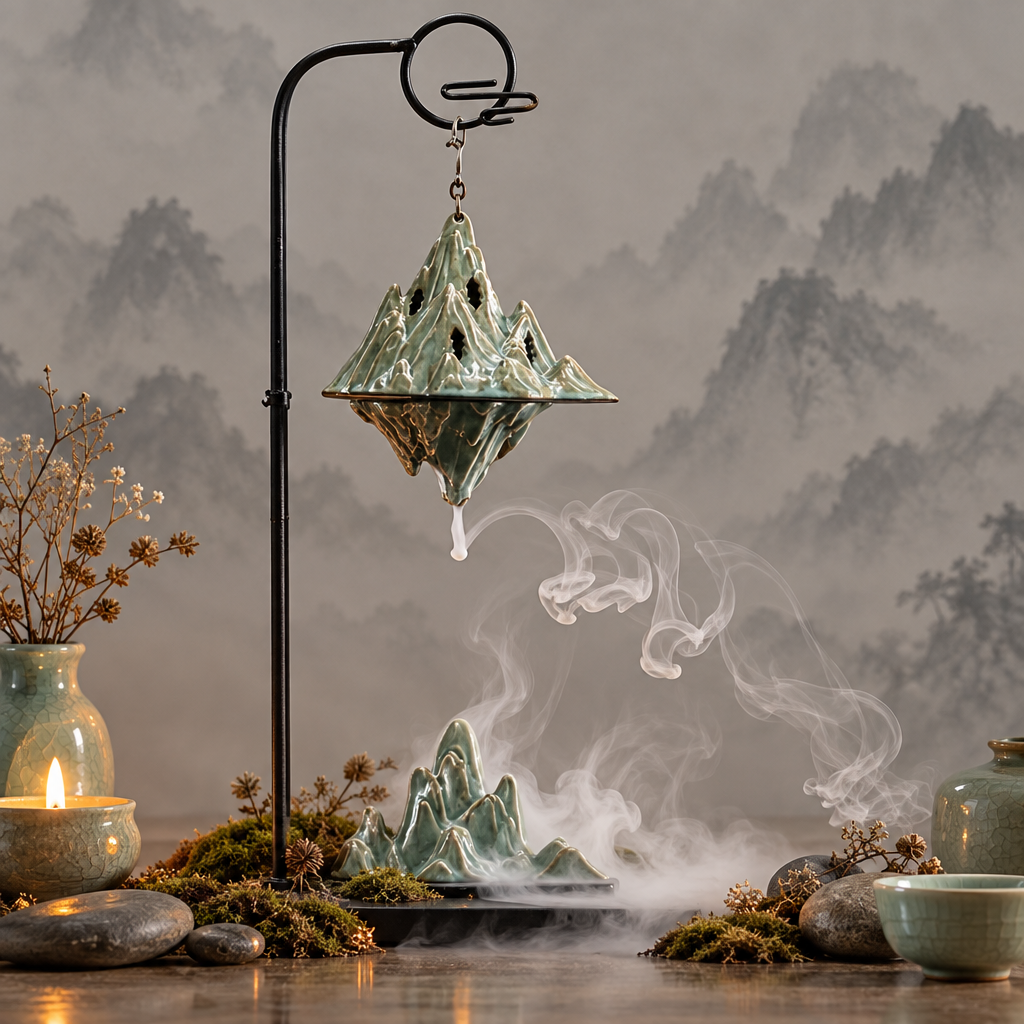 Hanging Inverted Mountain Burner Lifestyle