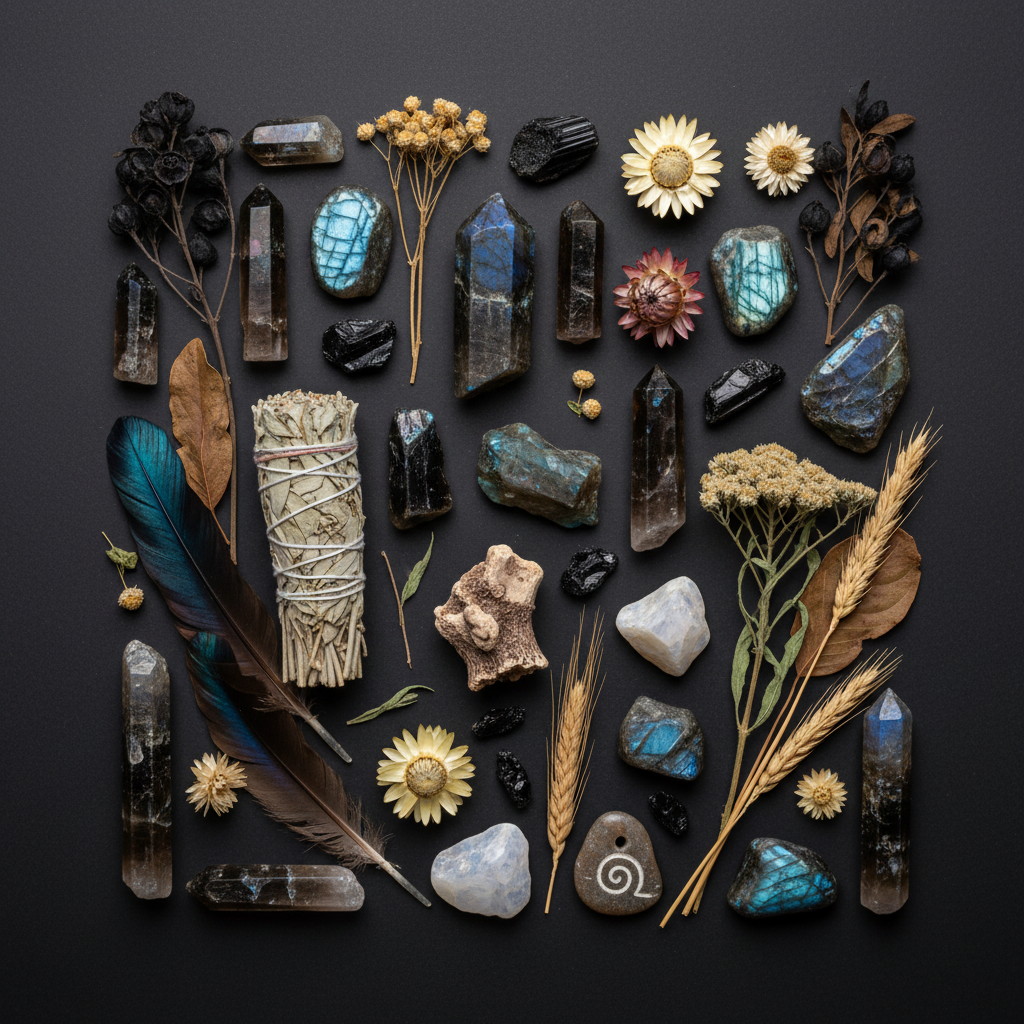 Heaven & Earth Tarot Flat Lay