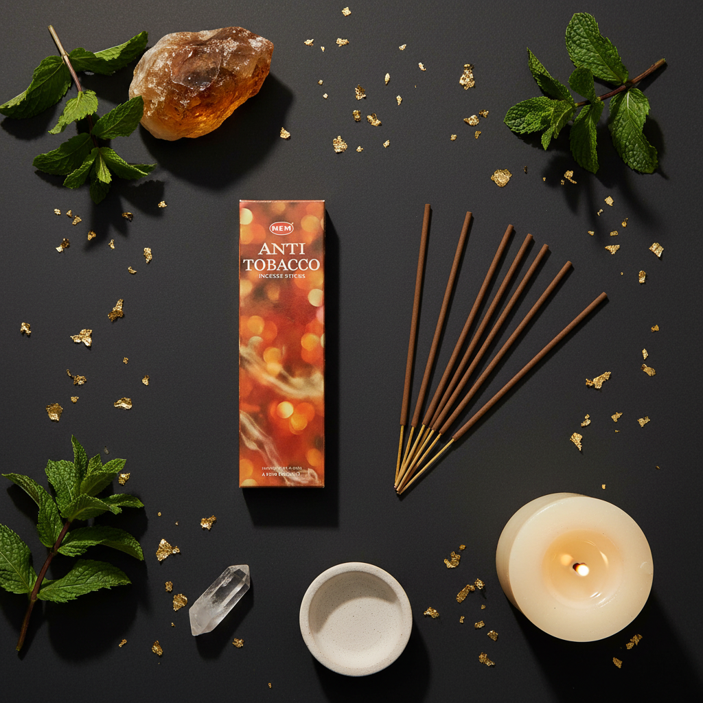HEM Anti-Tobacco Flat Lay