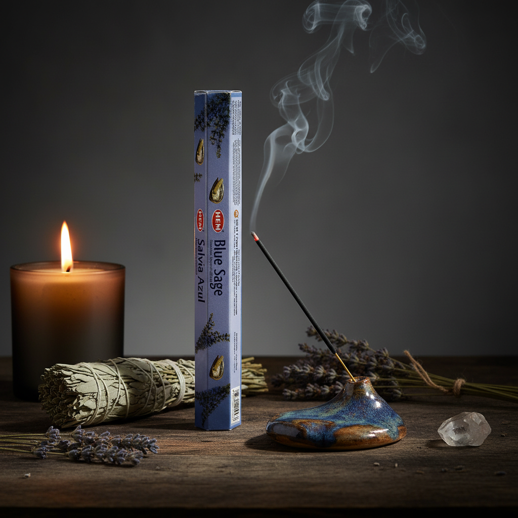 HEM Blue Sage Incense Lifestyle