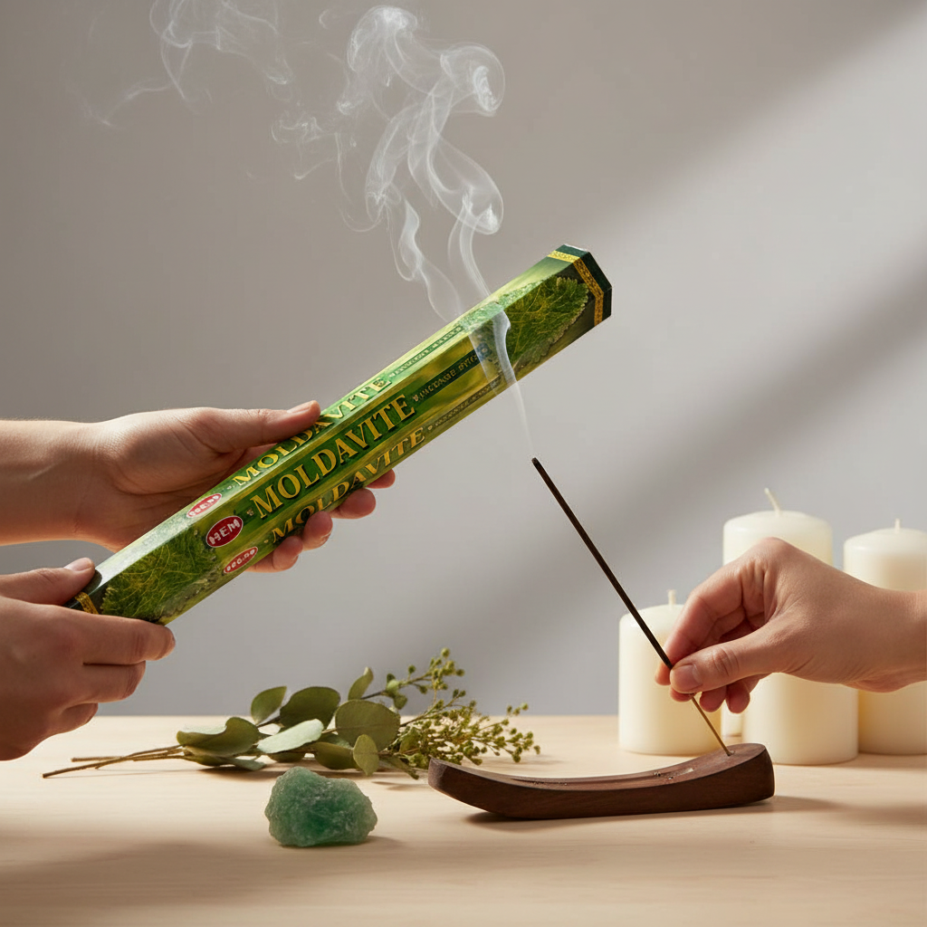 HEM Moldavite Incense Lifestyle