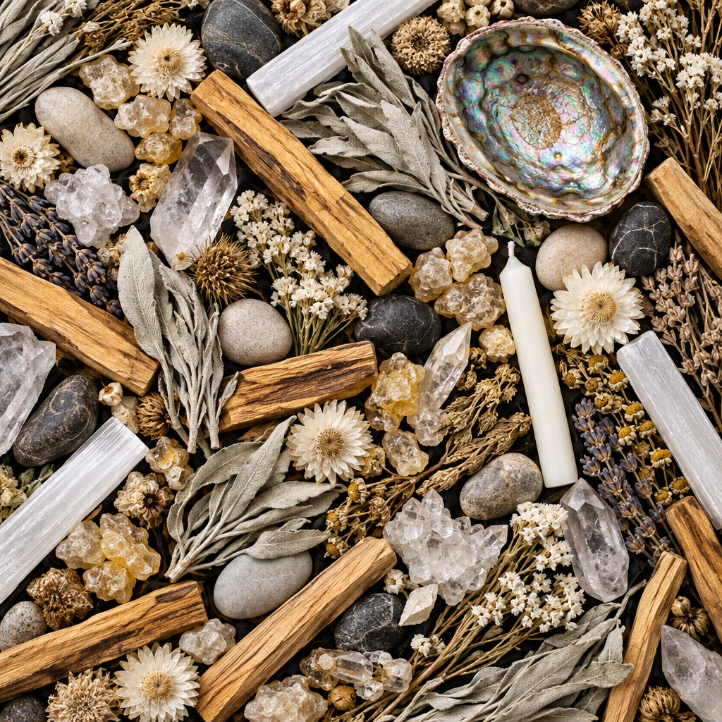 HEM Palo Santo Flat Lay