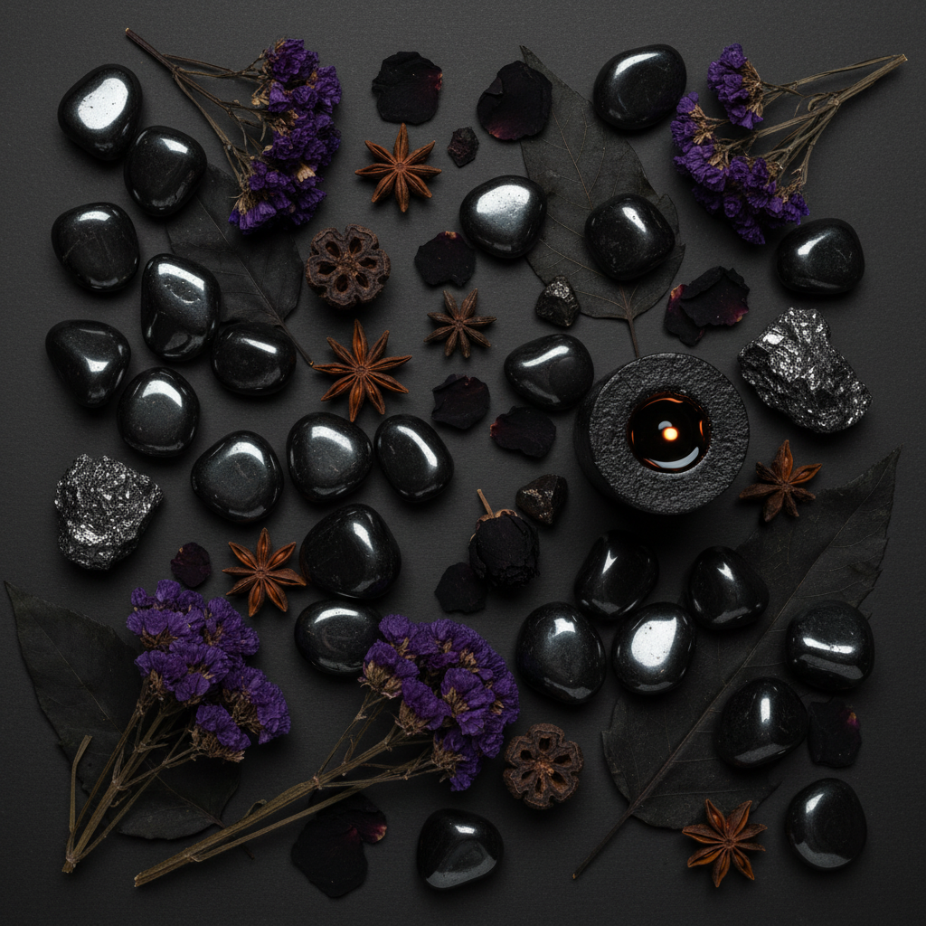 Hematite Flat Lay
