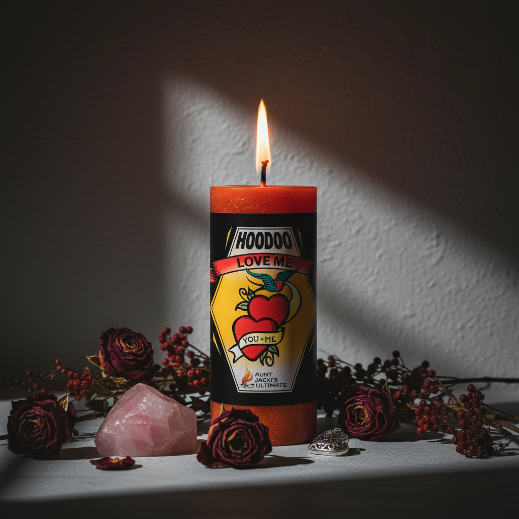 Hoodoo Love Me Candle Lifestyle