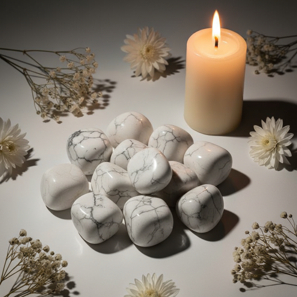Howlite Cluster Cover Shot