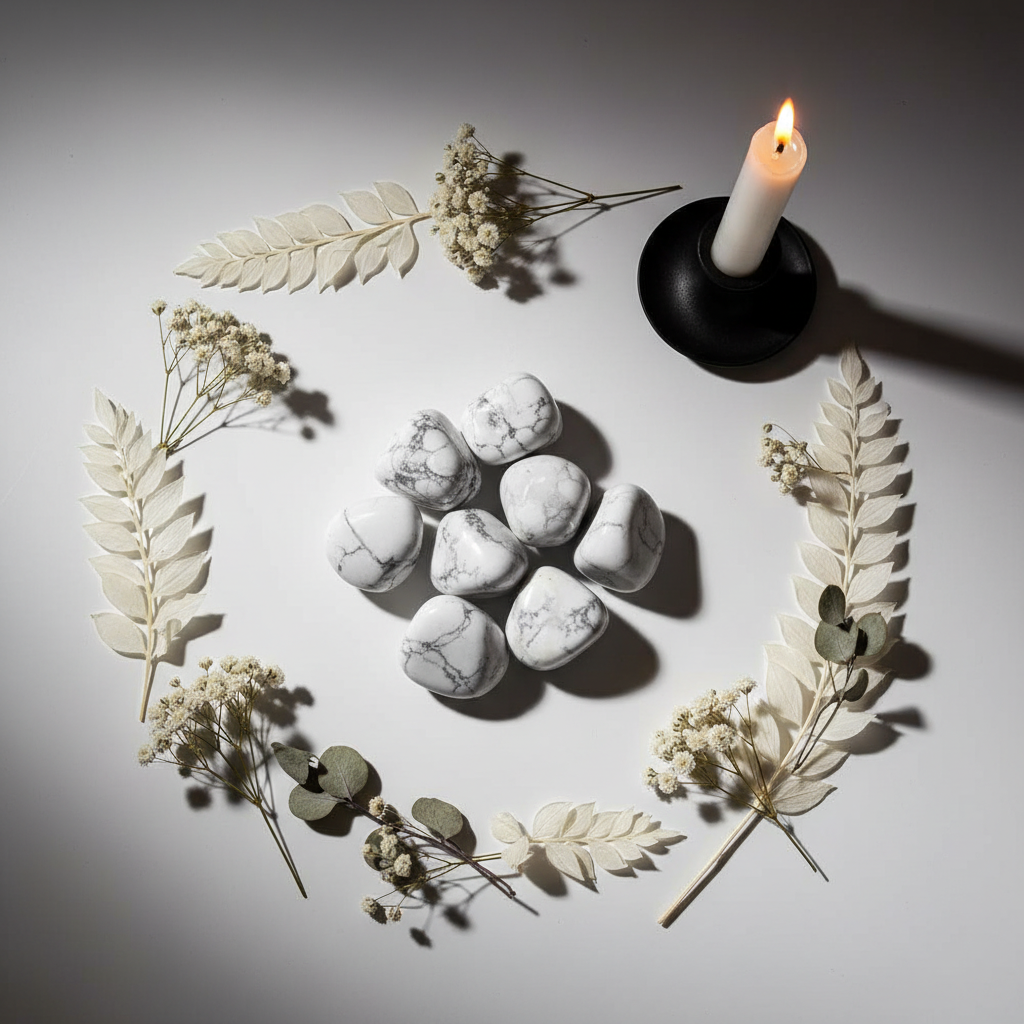 Howlite Flat Lay