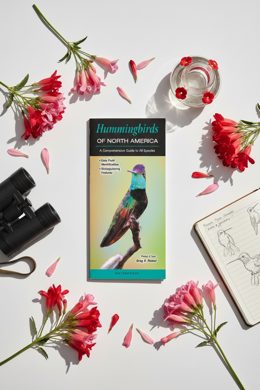 Hummingbirds of North America Flat Lay