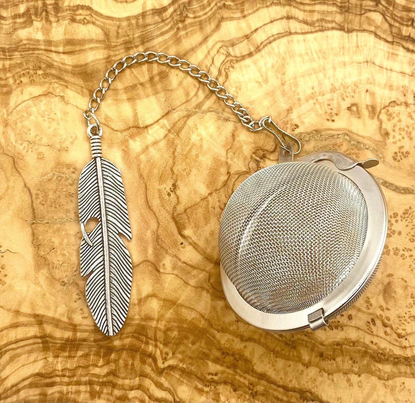 Feather Tea Infuser by The Traveling Teapot