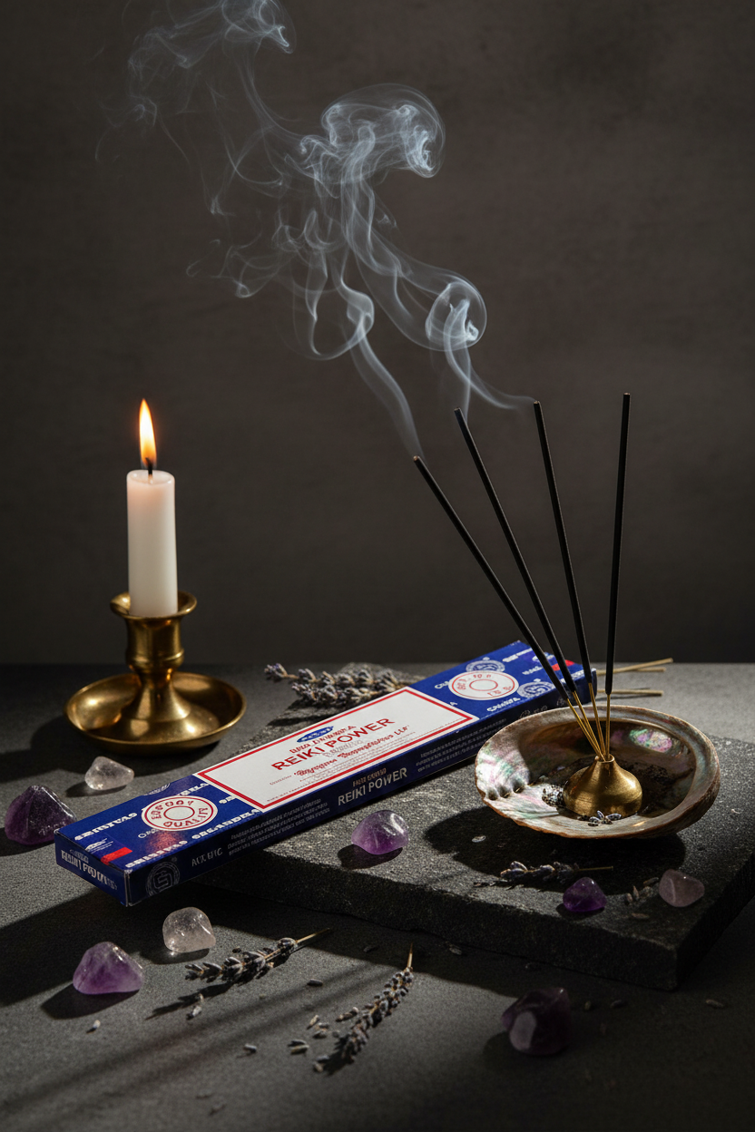 Reiki Power incense lifestyle shot