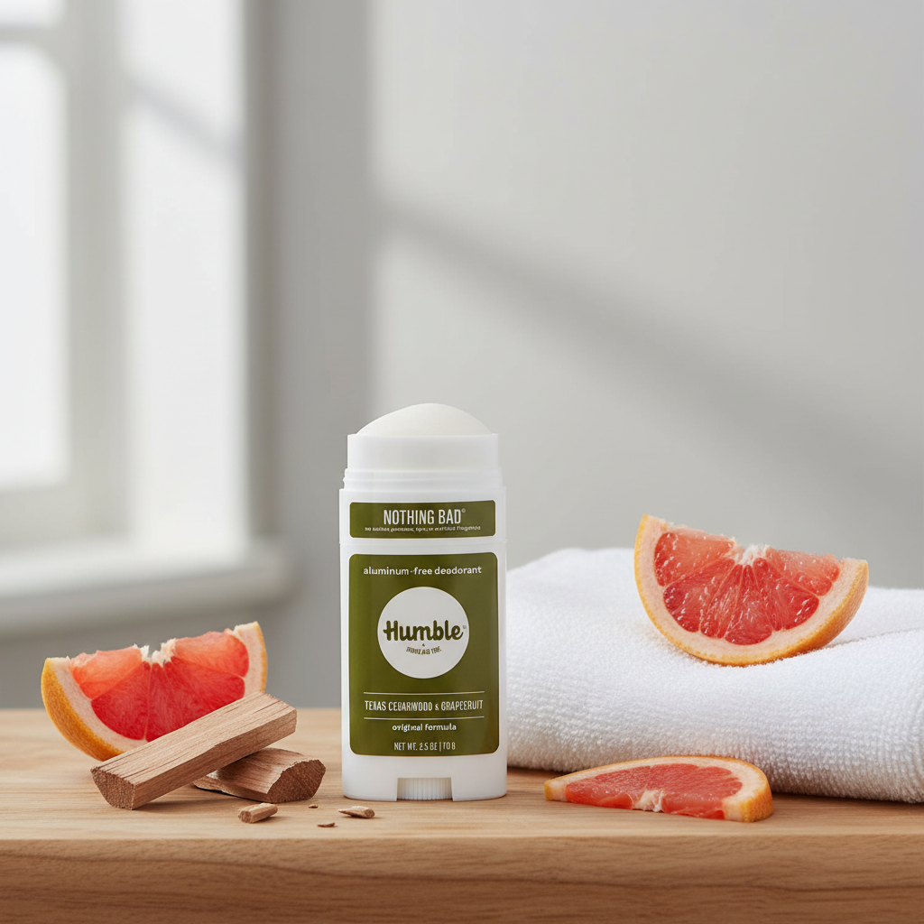 Humble Brands deodorant lifestyle shot