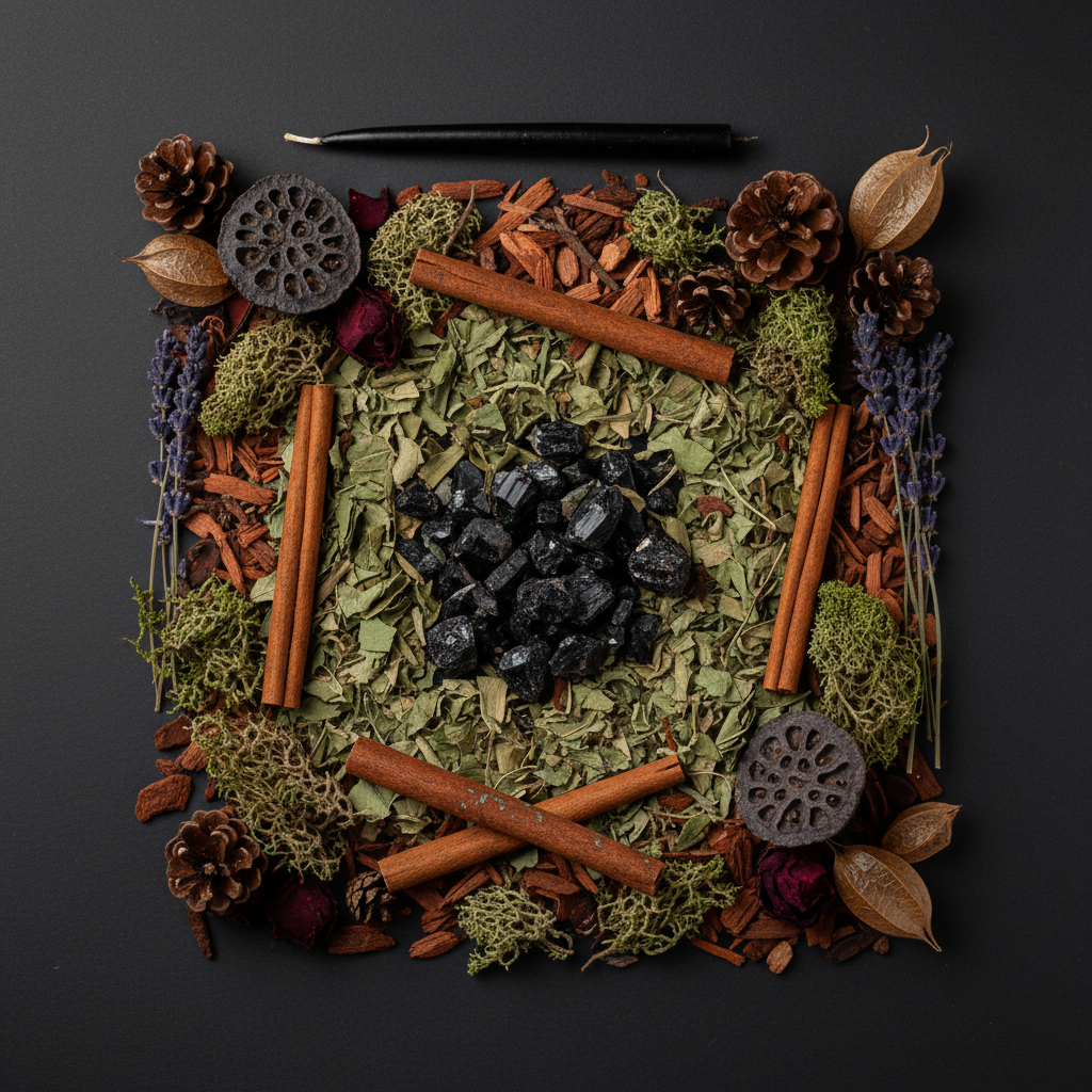 Witch's Brew Witchy Vibes Mist flat lay props