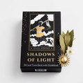 Shadows of Light tarot deck box-only hero on a light background