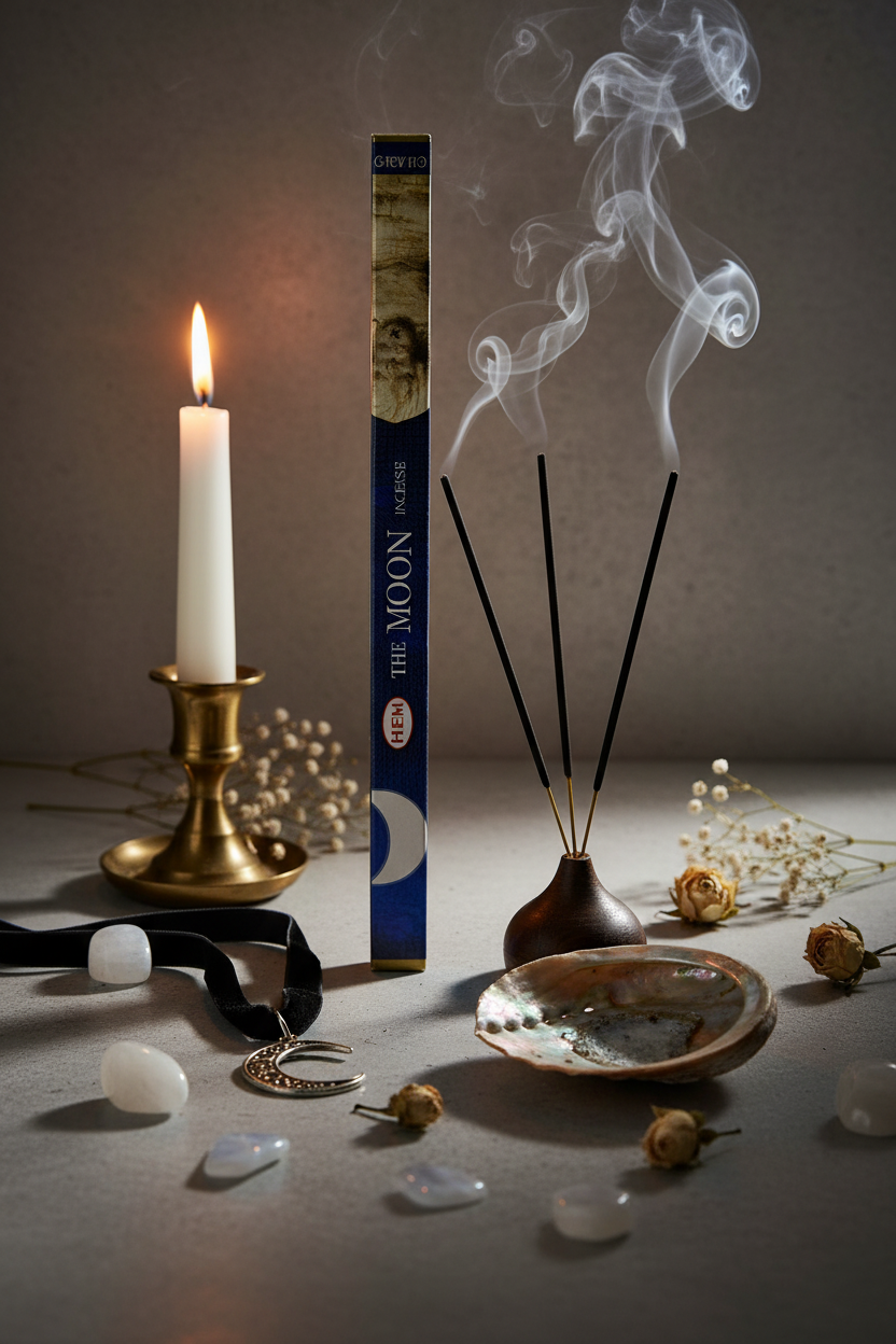 HEM The Moon incense lifestyle shot