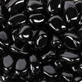 Black Obsidian Tumbled Stone | Protection, Grounding & Psychic Defense
