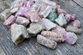 Pink Tourmaline Raw Crystal - Natural Rough Stone for Love & Joy