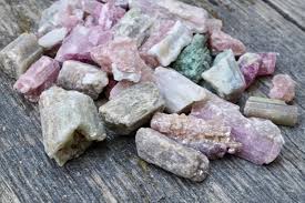 Pink Tourmaline Raw Crystal - Natural Rough Stone for Love & Joy