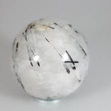 Tourmalated Quartz Sphere