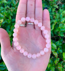 Rose Quartz Beaded Bracelet