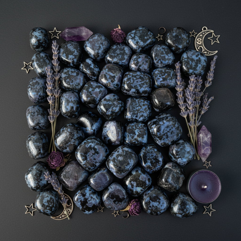 Indigo Gabbro Flat Lay