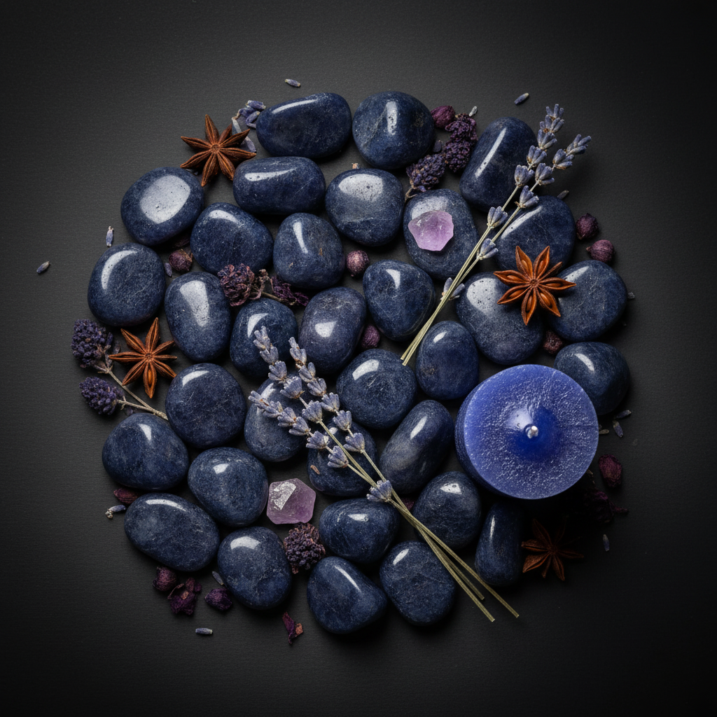 Iolite Flat Lay