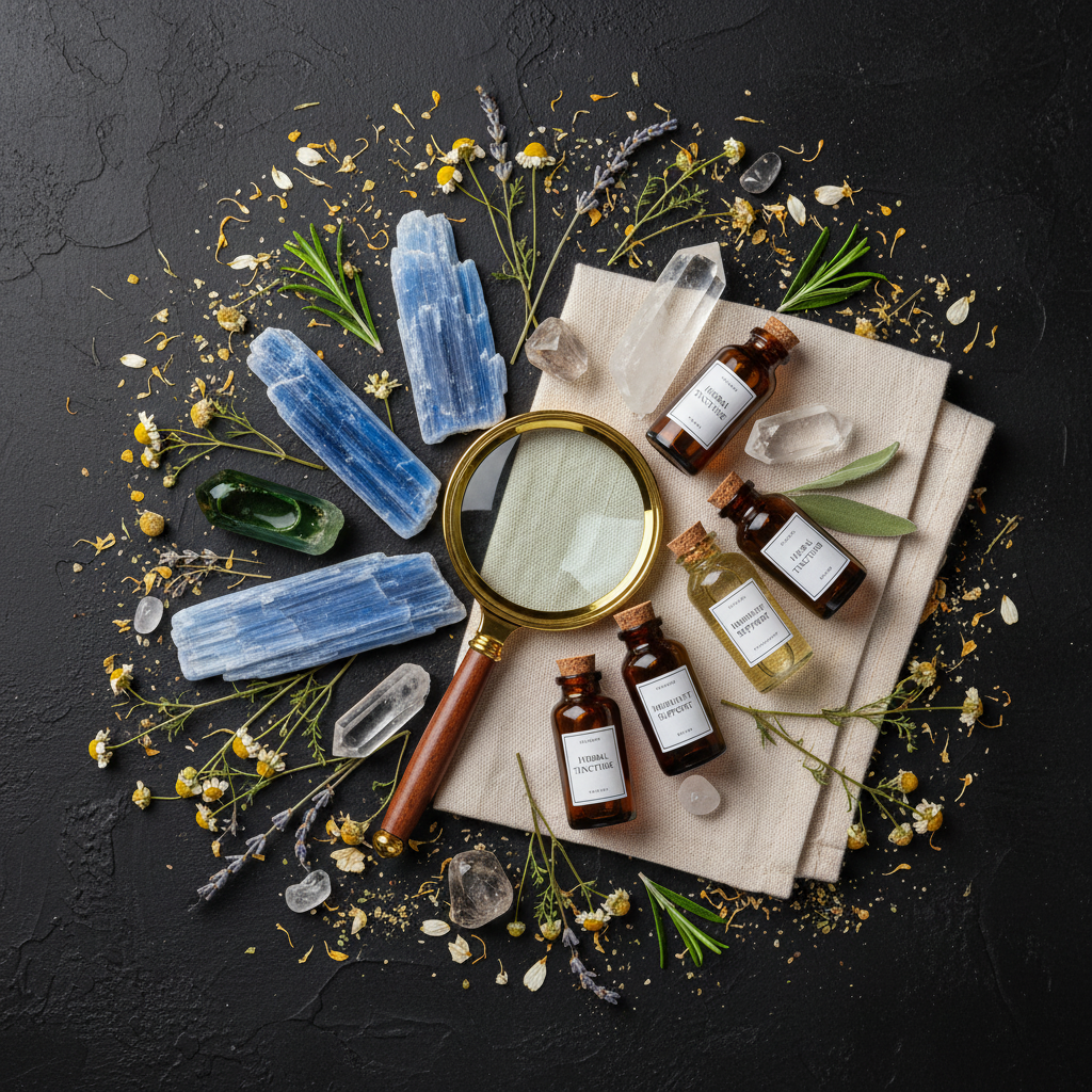 Iridology Flat Lay